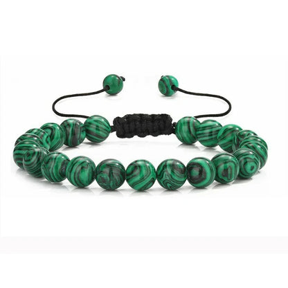 Tiger Eye Bracelet – Handmade Lava Rock Beaded Bracelet