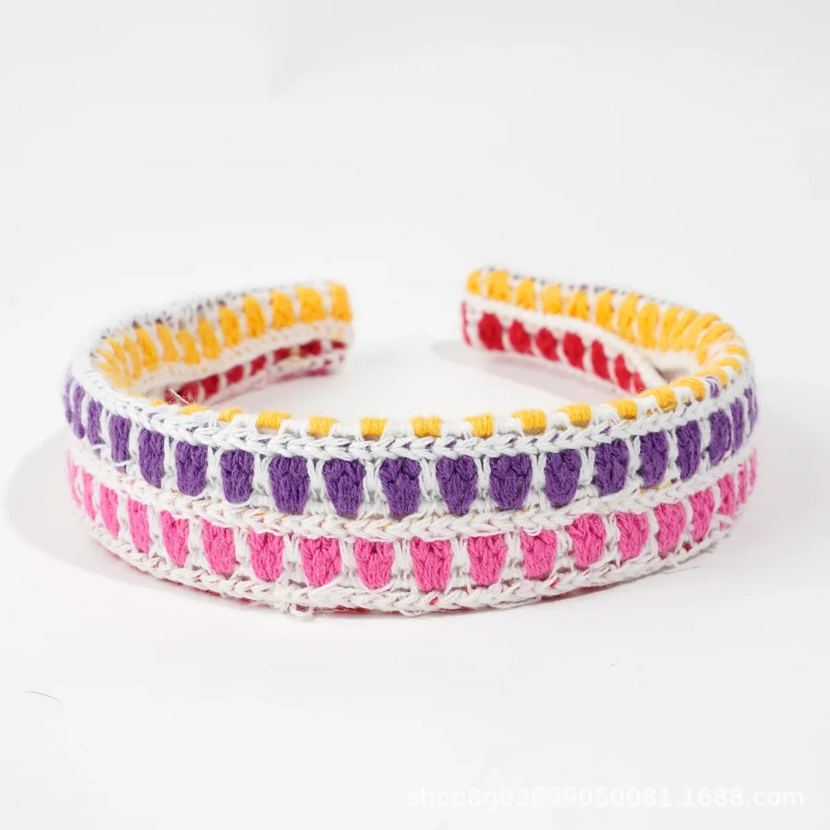 Bohemian Handmade Knitted Summer Headband
