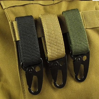 Tactical MOLLE Hanging Buckle Carabiner Clip for Outdoor Gear