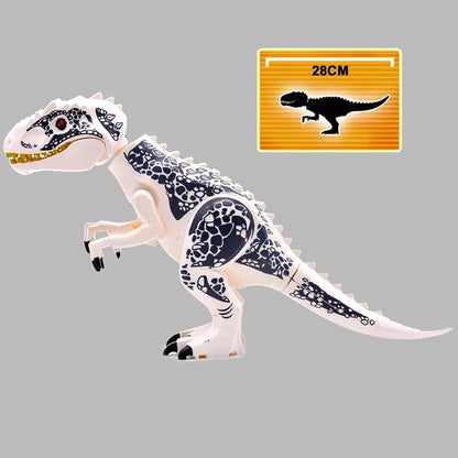 Jurassic Raptor Building Blocks Mini Dinosaur Construction Toy Set
