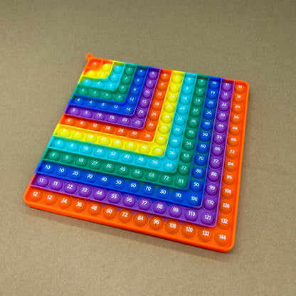 12×12 Multiplication Practice Math Learning Board Game