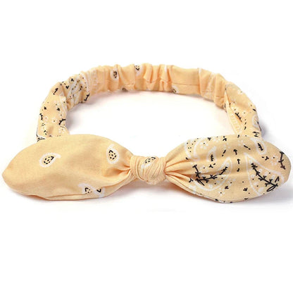 Boho Cross Knot Elastic Headband for Women