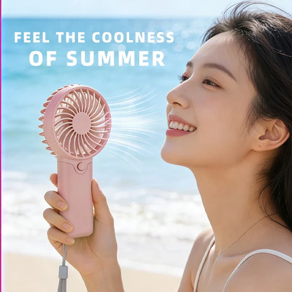 Handheld Mini Fan Rechargeable Portable Pocket Cooling Fan