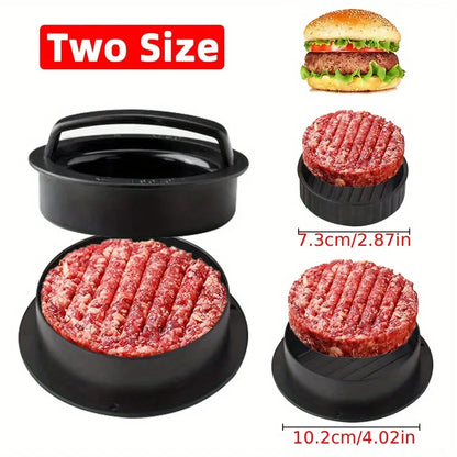 Non-Stick Hamburger Press Mold – Meat Patty Maker & Stuffed Pie Kitchen Tool