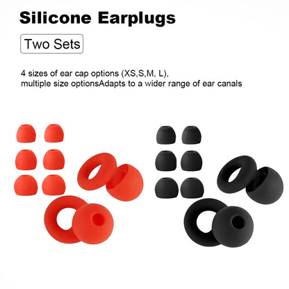 Silicone Earplugs for Swimming Sleep Noise Cancel Noise Reduction-Soundproof Reduce Disturbances -Quality Earplugs