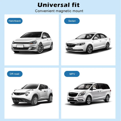 Magnetic Car Window Shades with UV Protection Mesh Cover