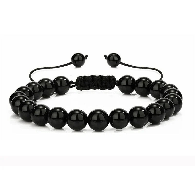 Tiger Eye Bracelet – Handmade Lava Rock Beaded Bracelet