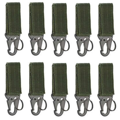 Tactical MOLLE Hanging Buckle Carabiner Clip for Outdoor Gear