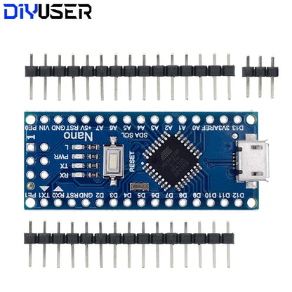 Mini / Type-C / Micro USB Nano 3.0 With the bootloader compatible Nano controller for arduino CH340 USB driver 16Mhz ATMEGA328P