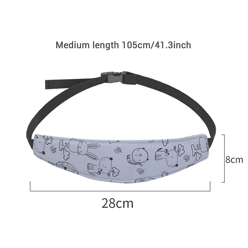 Baby Car Seat Head Support Adjustable Sleep Positioner