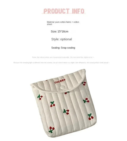Portable Sanitary Pad & Feminine Essentials Storage Bag