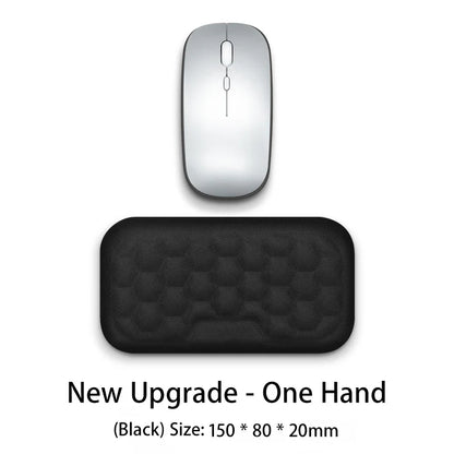 Keyboard Mouse Wrist Rest Pad Memory Foam Hand Rest Support Support Ergonomic Wrist Cushion Pad Memory Foam For Notebook Laptops