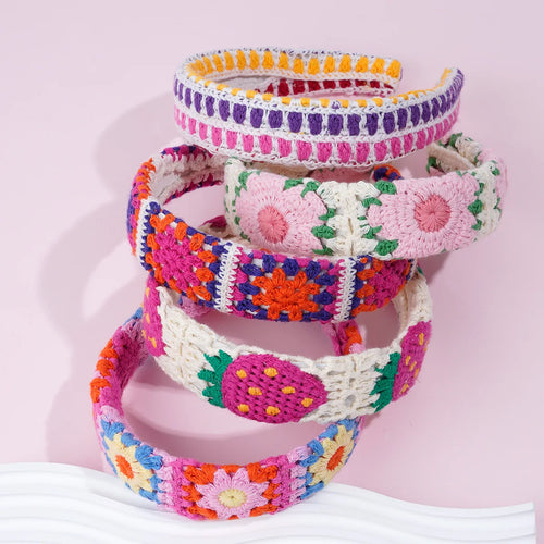 Bohemian Handmade Knitted Summer Headband