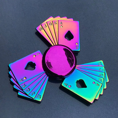 Rainbow Metal R188 Fidget Spinner