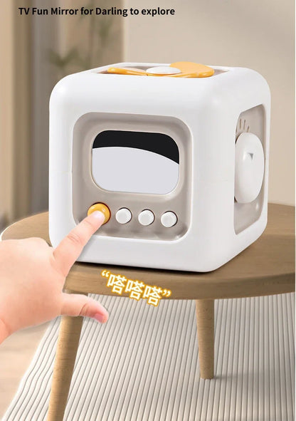 6-in-1 Montessori Activity Cube Sensory Busy Board Toy