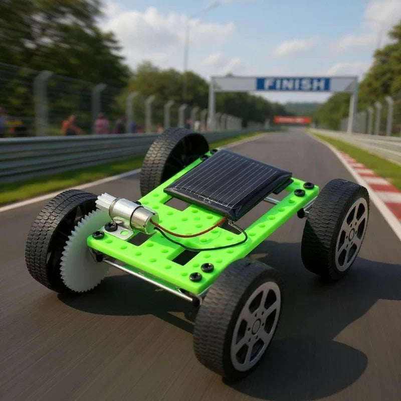 Build, Learn, and Explore with the DIY Solar Car STEM Kit