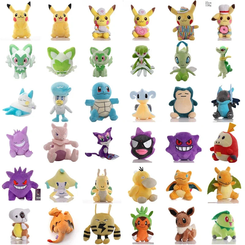 Pokemon Character Plush Toys Collection