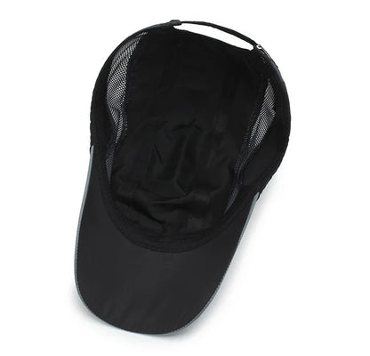 Quick Dry Breathable Mesh Baseball Cap for Summer Outdoor Sports