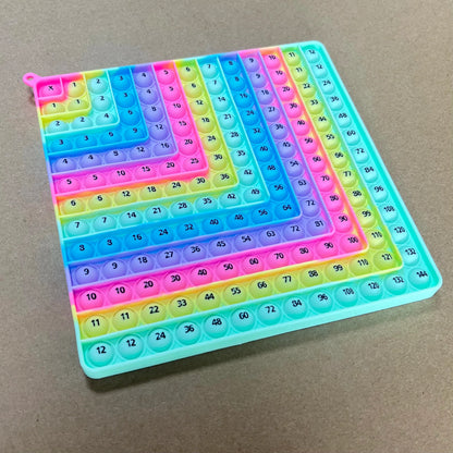 12×12 Multiplication Practice Math Learning Board Game