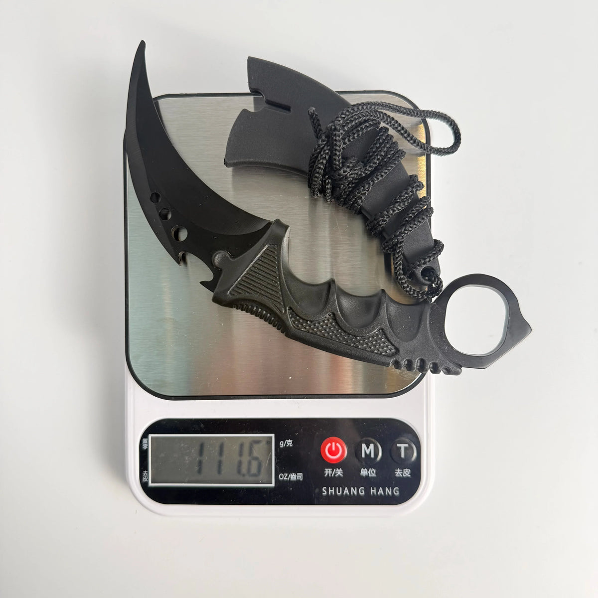 Night Talon Karambit Toy – Safe Cosplay Claw Knife with Sheath