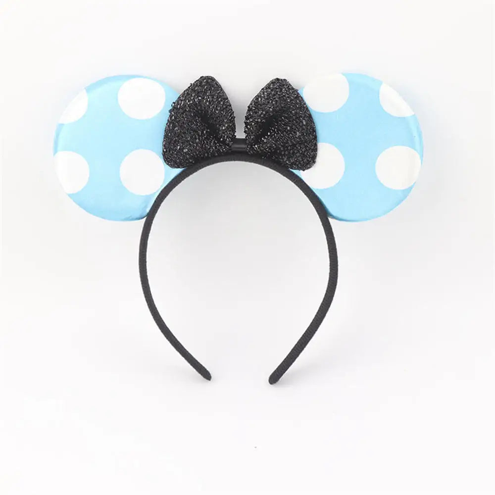 Mouse Ears Sequin Bow Headband for Kids & Moms
