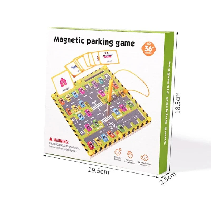 Montessori Magnetic Alphabet Maze Wooden Learning Board