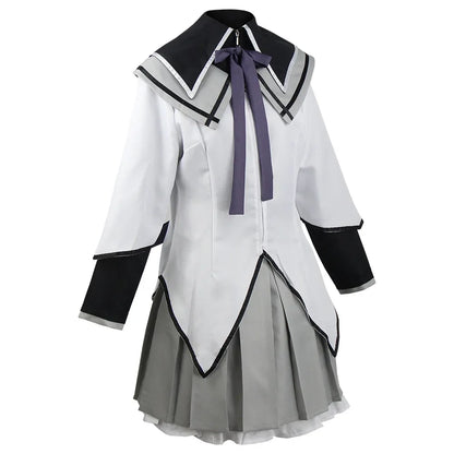 Akemi Homura Anime Cosplay Costume – Fighting Uniform Outfit