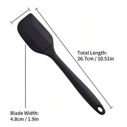 Silicone cream spatula Non-stick butter spatula Heat-resistant kitchen baking tools DIY cake baking tools