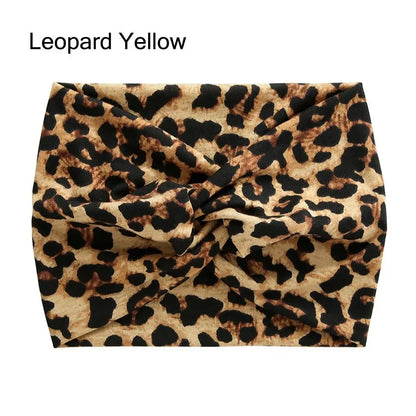 Twisted Extra Wide Turban Workout Headband for Women