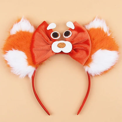 Sequin Mouse Ears Bow Headband for Women & Girls
