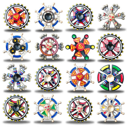 Rainbow Metal High-Speed Fidget Spinner