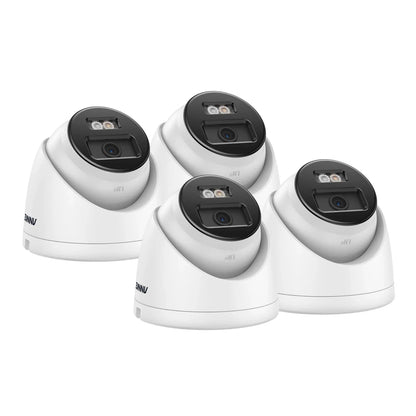 Annke 3K 5MP Outdoor Security Camera Video Surveillance Dual Light IR Night Vision POE Camera H.265+ Human Vehicle Two Way Audio