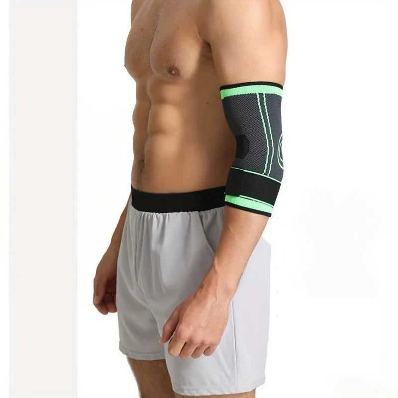 1pc Sports Elbow Protector For Men And Women, Joint Sleeve Protector Arm Sheath, Tennis Elbow Belt Strap Pressurized Winding