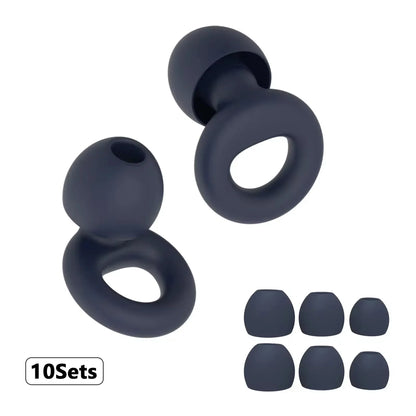 Silicone Earplugs for Swimming Sleep Noise Cancel Noise Reduction-Soundproof Reduce Disturbances -Quality Earplugs