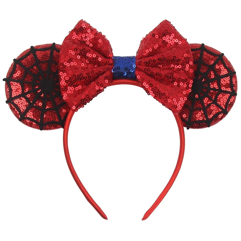 Sequin Mouse Ears Bow Headband for Women & Girls