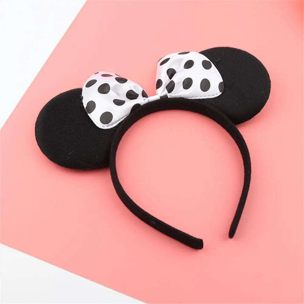 Mouse Ears Sequin Bow Headband for Kids & Moms