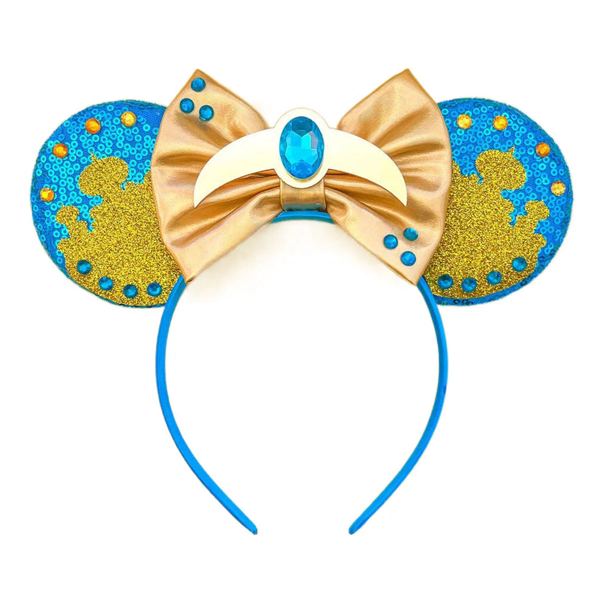 Mouse Ears Sequin Bow Cosplay Headband for Women & Adults