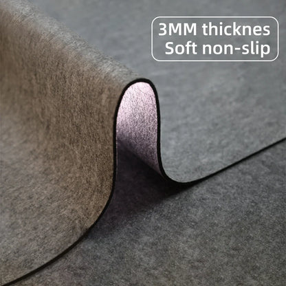 Large Size Wool Felt Mouse Pad Office Computer Desk Protector Mat Table Laptop Cushion Non-slip Keyboard Mat Gaming Accessories