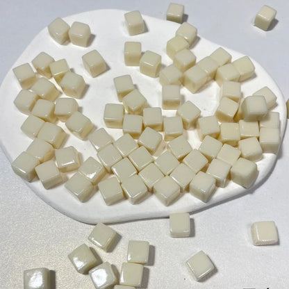 Transparent Cube Game Pieces Set – 50PCS Colorful Crystal Cubes
