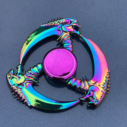 Rainbow Metal High-Speed Fidget Spinner