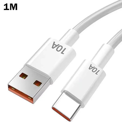 4 Port USB Charger Total 120W Fast Charging EU/US/UK Plug Wall Charger Mobile Phone Power Adapter For Phone Charge Type C Cable
