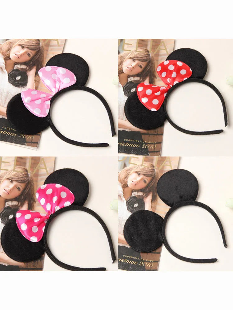 Mouse Ears Sequin Bow Headband for Kids & Moms