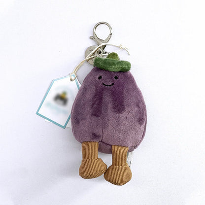 Cute Plush Keychain Soft Animal Bag Charm Pendant