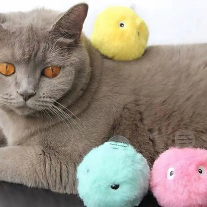 Smart Interactive Catnip Ball Toy for Indoor Cats and Kittens Play