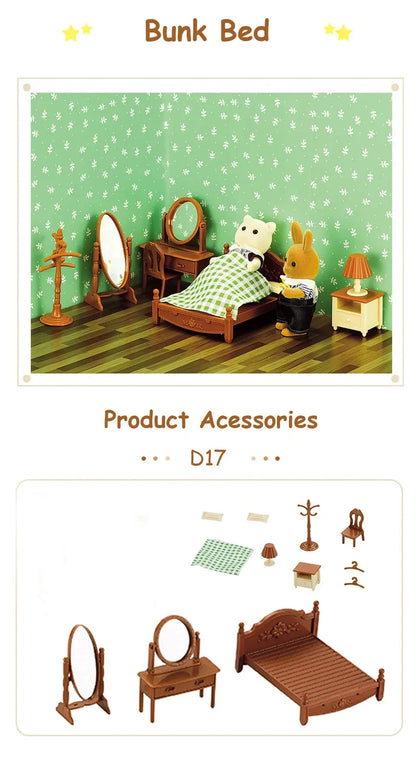 Miniature Dollhouse Furniture 1:12 Pretend Play Accessories