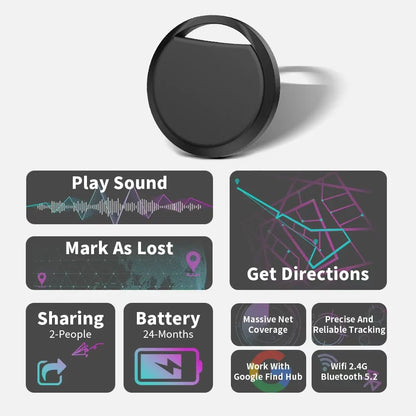 Navigation Tracker For Android Phones Work With Google Find Hub App Remote Locating Key Finder for Xiaomi Samsung Pixel GMS