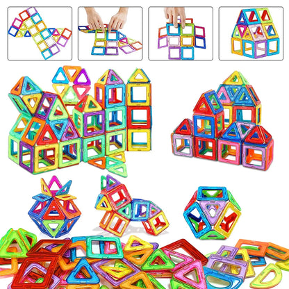 Magnetic Building Blocks STEM Educational Construction Toys