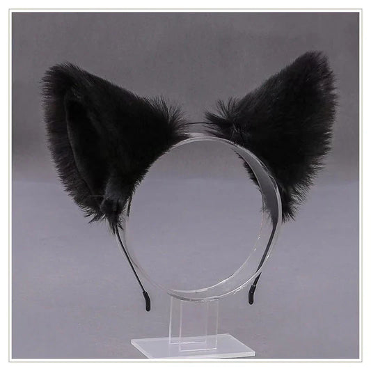 Lolita Cat & Fox Ear Cosplay Headband for Women & Girls