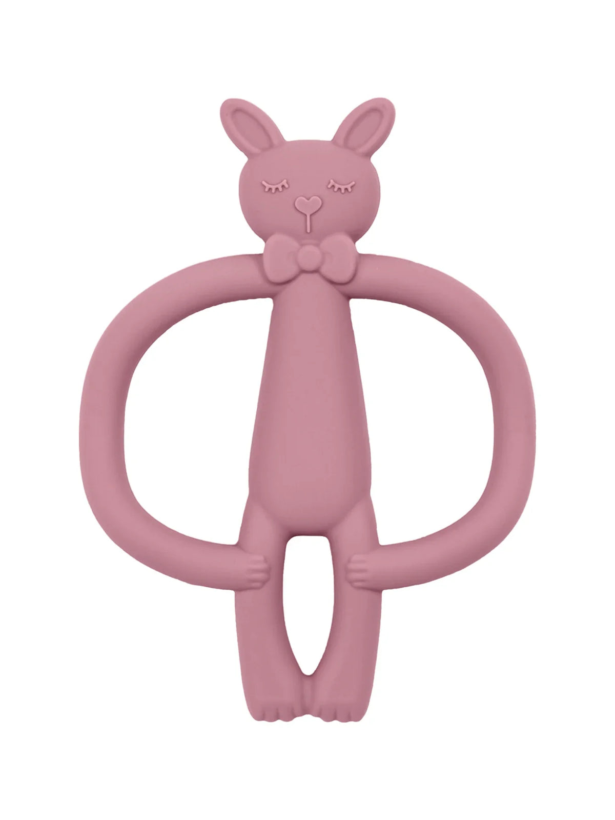 Silicone Baby Teether Rabbit Teething Toy for Infants