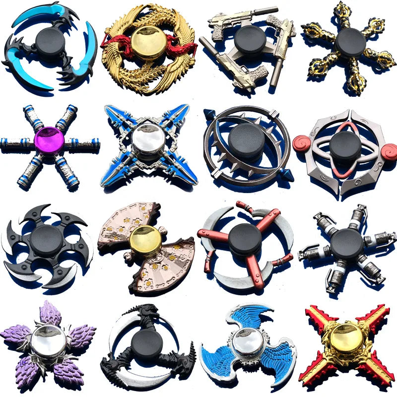 Rainbow Metal High-Speed Fidget Spinner